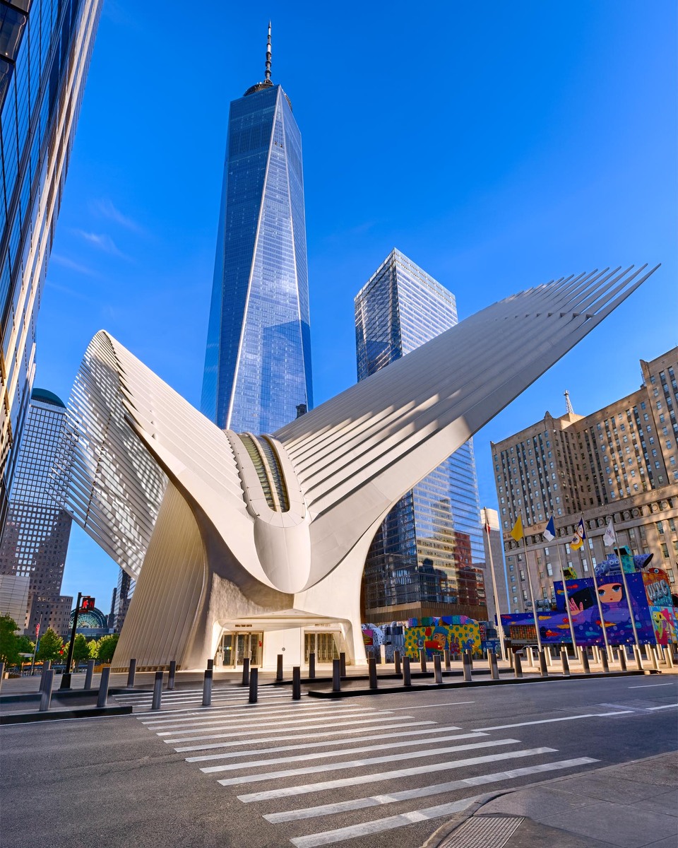 Oculus with view of World Trade Center