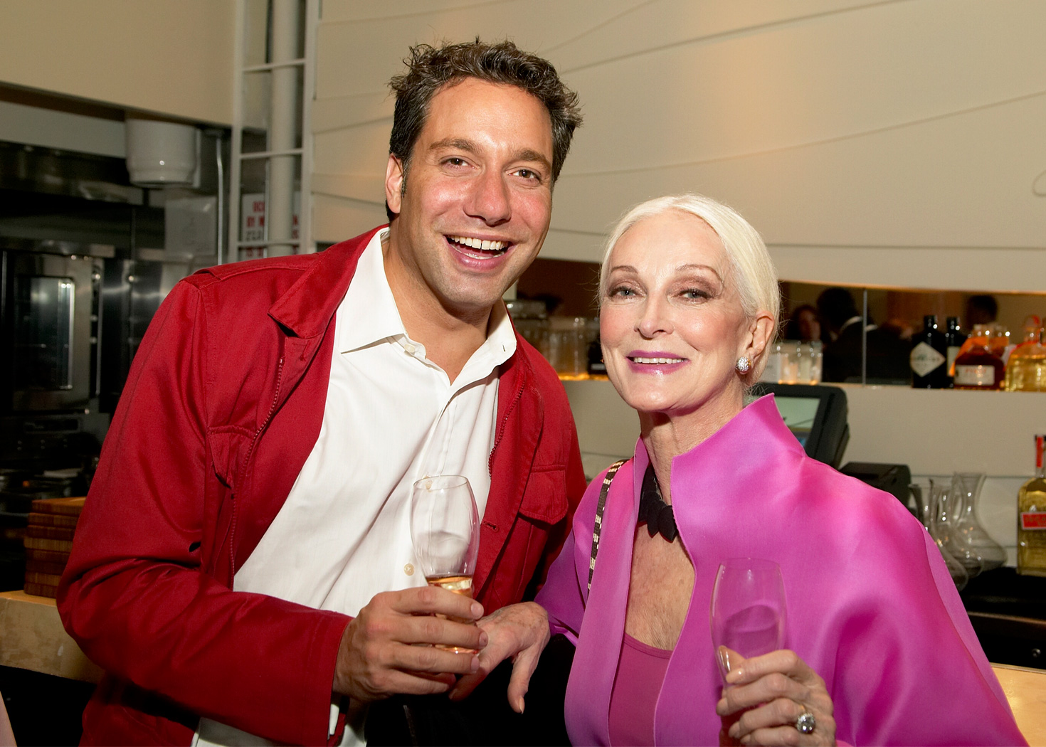 Thom Filicia and Carmen Dell'Orefice