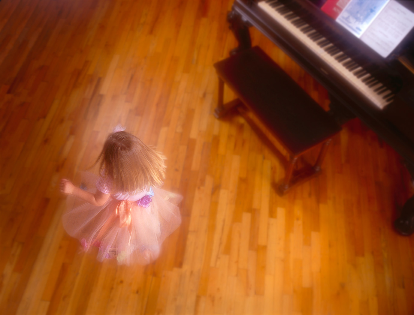 toddler dancing
